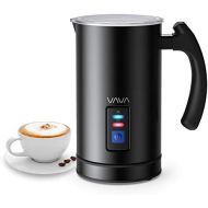 [아마존베스트]Automatischer Milchschaumer VAVA Elektrischer Milchaufschaumer 240 ml 500 Milk Frother fuer heisse und kalte Milch Aufschaumen Antihaftbeschichtet Auto-Abschaltfunktion Schwarz aus E