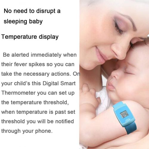  VAVCASE Smart Thermometer,Thermometer Wireless Smart Wireless Babys Thermometer Smart Watch, Wearable,...