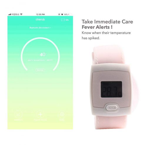  VAVCASE Smart Thermometer,Thermometer Wireless Smart Wireless Babys Thermometer Smart Watch, Wearable,...