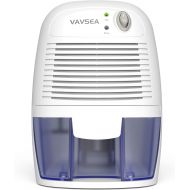 VAVSEA Electric Small Dehumidifier, Compact 500ml (17 oz) Capacity, Portable Mini Dehumidifier Quiet Use for High Humidity in Home, Bathroom, Bedroom, Kitchen, Basements, Wardrobe