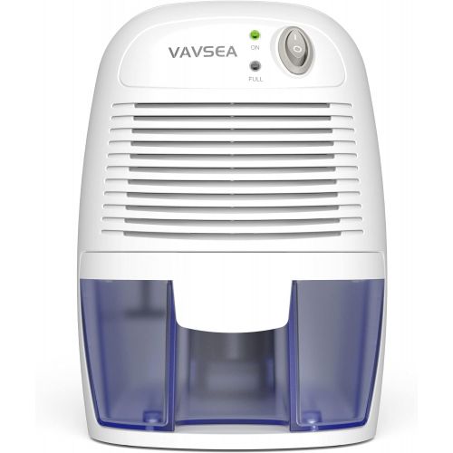  VAVSEA Electric Small Dehumidifier, Compact 500ml (17 oz) Capacity, Portable Mini Dehumidifier Quiet Use for High Humidity in Home, Bathroom, Bedroom, Kitchen, Basements, Wardrobe