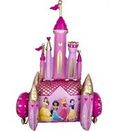 VB Valueballoon Disney Princess Castle 55 Airwalker Balloon Birthday Party Decorations Supplies Belle Jasmine Sleeping Beauty Snow White