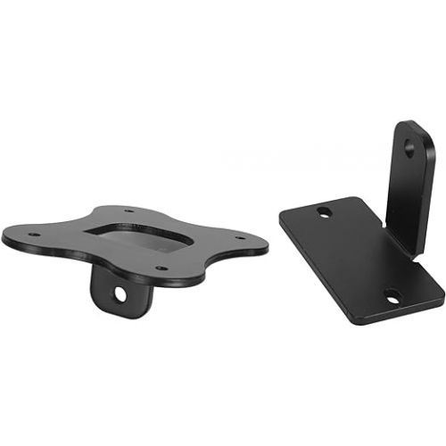  VBESTLIFE Metal Speaker Wall Mount Bracket for Genelec for G2 Home HiFi Active Speaker, Compatible with for Genelec Speakers with 2 Holes in The Back (Black)