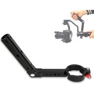 VBESTLIFE Portable Extension Handle Grip Bracket 1/4 Screw Aluminum Alloy Metal Connector for Zhiyun Crane2/ Feiyu AK2000