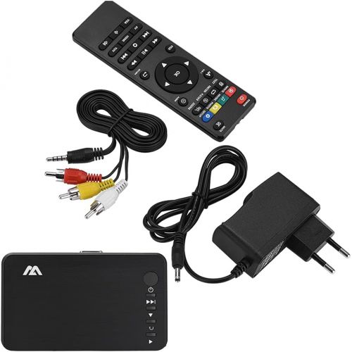 [아마존베스트]-Service-Informationen Vbestlife Media Player HD TV Digital 100Mbps Decoding H.264 / WMV9 / VC - 1/RM / RMVB 1080P Supports USB Drive/Mobile Hard Drive 2.5T/SD Card