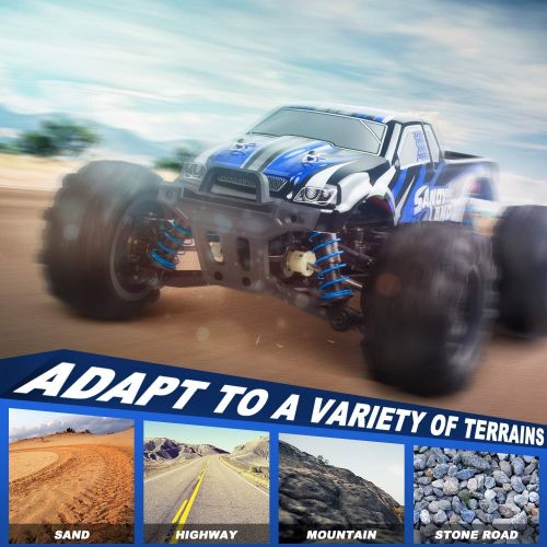  [아마존핫딜][아마존 핫딜] VCANNY Remote Control Car, Terrain RC Cars, Electric Remote Control Off Road Monster Truck, 1