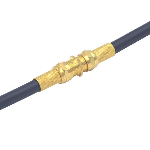  [아마존베스트]VCE Gold Plated F-Type Coaxial RG6 Connector,Cable Extension Adapter Connects Two Coaxial Video Cables Support Comcast