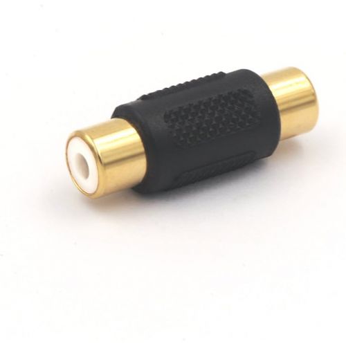  [아마존베스트]VCE 6-Pack Gold Plated RCA Female to RCA Female Coupler,Compatible with Phono,Speaker,RCA Cable,Amplifier