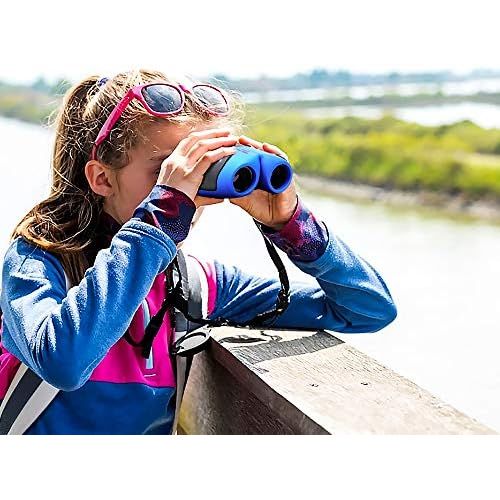  [아마존베스트]Vcostore Kids Binoculars for Boys Grils Outdoor Fun - Bird Watching, Travel, Adventure, Camping