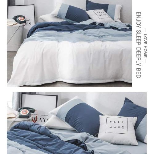  VClife Cotton Bedding Duvet Cover Sets King Arrow Print Bedding Sets- Zipper Closure & Corner Ties (1 Duvet Cover + 2 Pillow Cases)