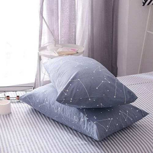  VClife Cotton Bedding Duvet Cover Sets King Arrow Print Bedding Sets- Zipper Closure & Corner Ties (1 Duvet Cover + 2 Pillow Cases)