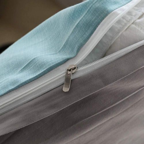  VClife Cotton Bedding Duvet Cover Sets King Arrow Print Bedding Sets- Zipper Closure & Corner Ties (1 Duvet Cover + 2 Pillow Cases)