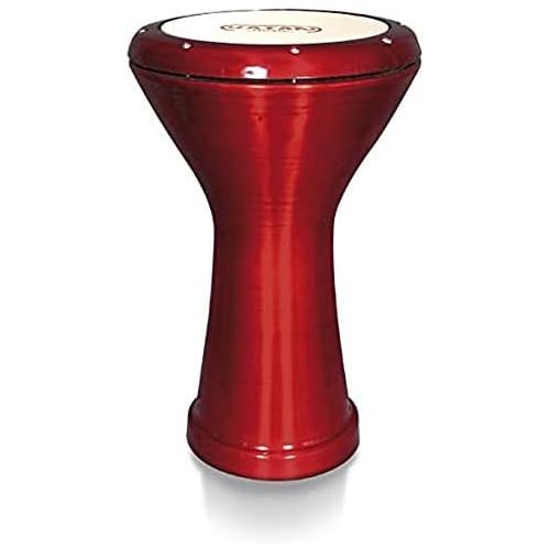  [아마존베스트]Vatan 3025 inchl Darbuka Lacquered Egyptian Large Diameter 22 cm Red