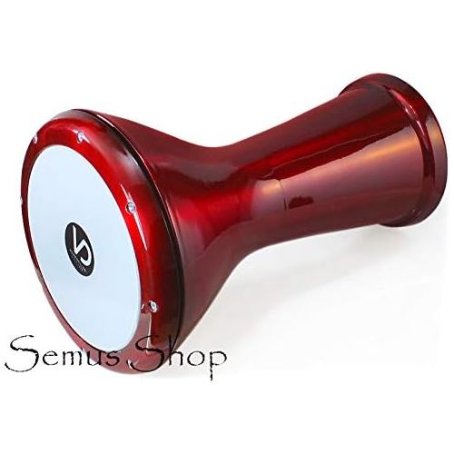  [아마존베스트]Vatan 3025 inchl Darbuka Lacquered Egyptian Large Diameter 22 cm Red