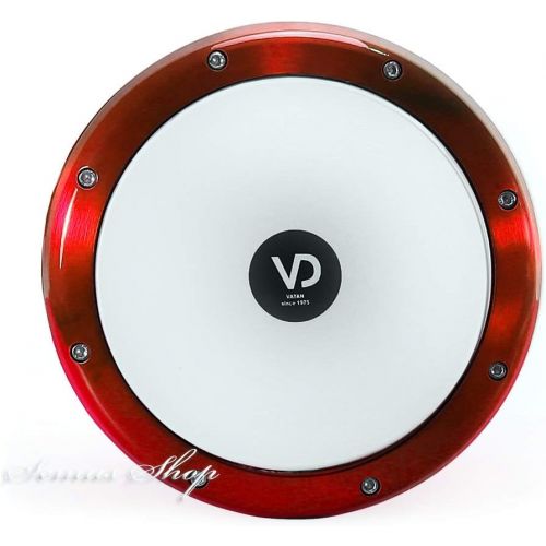  [아마존베스트]Vatan 3025 inchl Darbuka Lacquered Egyptian Large Diameter 22 cm Red