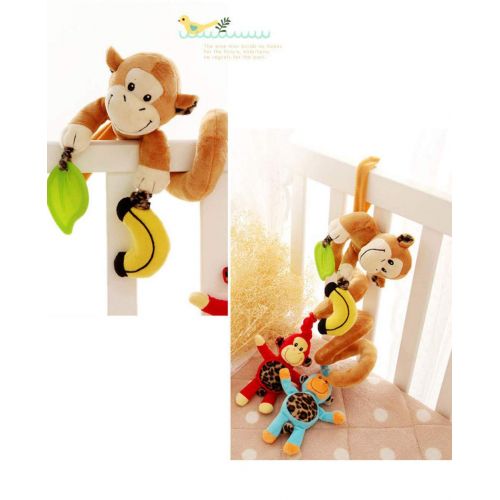  VEBE Multi-function Bedroom Decoration Infant Baby Activity Spiral Bed & Stroller Toy & Travel Activity Toy