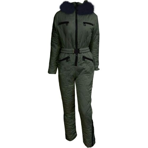  [아마존베스트]VEKDONE Women Winter Onesies Ski Jumpsuit Outdoor Sports Snowsuit Windproof Waterproof Ski Jackets and Pants Set