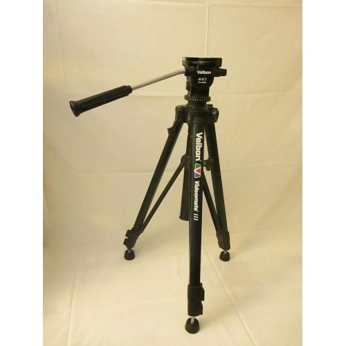  Velbon Videomate 638/F 3-Sec Heavy Duty Geared Tripod & Carrying Case