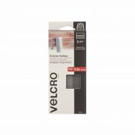 VELCRO Brand - Industrial Strength Extreme Outdoor | Heavy Duty, Superior Holding Power on Rough Surfaces | 5 Stripes | 4in x 1in | Titanium