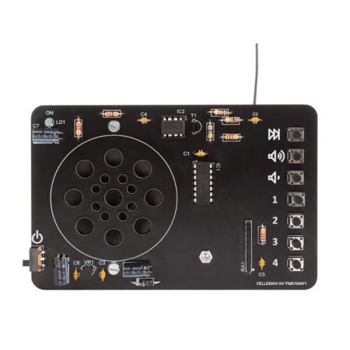  (2-PACK) VELLEMAN MK194N DIGITALLY CONTROLLED FM RADIO DIY SOLDERING KIT