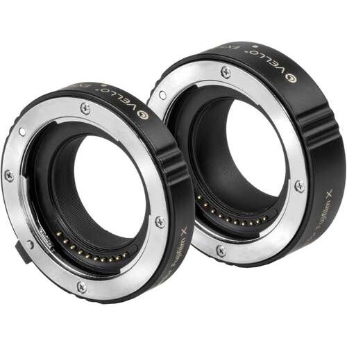  Vello Deluxe Auto Focus Extension Tube Set for FUJIFILM X-Mount, Version II