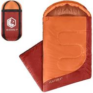 VENTURE 4TH Backpacking Sleeping Bag ? Lightweight Warm & Cold Weather Sleeping Bags for Adults, Kids & Couples ? Ideal for Hiking, Camping & Outdoor Adventures ? Single, XXL and D