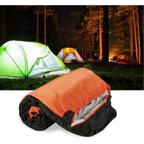  VERZEY Envelope Camping Sleeping Bag, Great For 4 Season, Traveling Camping Hiking Outdoor Activities Waterproof Sleeping Bag for Adults, Kids, Boys and Girls