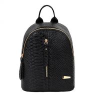 VESNIBA Women Girl Fashion Leather Backpacks Schoolbags Travel Shoulder Bag