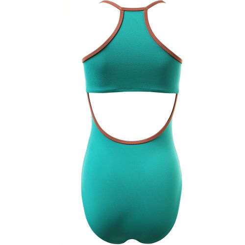  VEVA by VeryVary VEVA ECHO Camisole Racerback Low Back Cutout Dance Leotard for Girls and Women