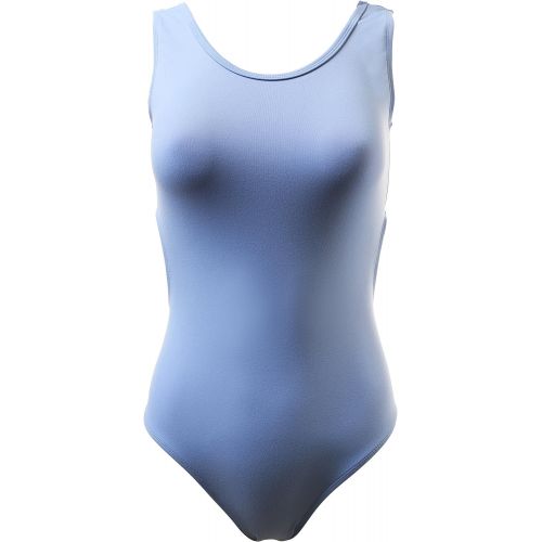  VEVA by VeryVary VEVA PIXIE Tank Cross Back Cutout Keyhole Dance Leotard for Girls and Women
