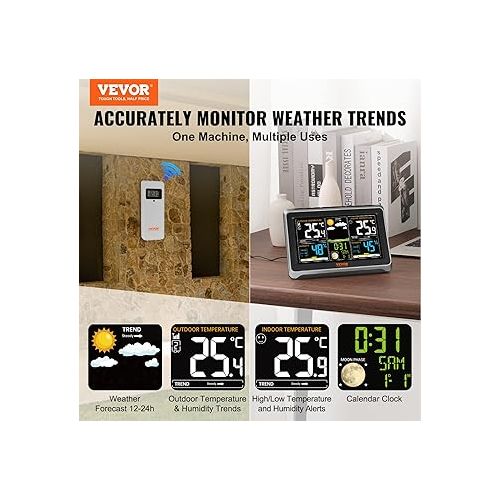  VEVOR Weather Station, 7.5