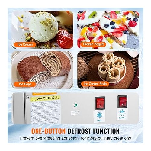  VEVOR Fried Ice Cream Roll Machine, 11