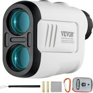 VEVOR Golf Rangefinder, Laser Golfing Hunting Range Finder, 6X Magnification Distance Measuring, Golfing Accessory with High-Precision Flag Lock, Slope Switch, Continuous Scan