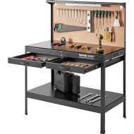 VEVOR Workbench A3 Steel Work Bench for Garage max. 1500W Heavy Duty Workbench 220lbs Weight Capacity 0.47