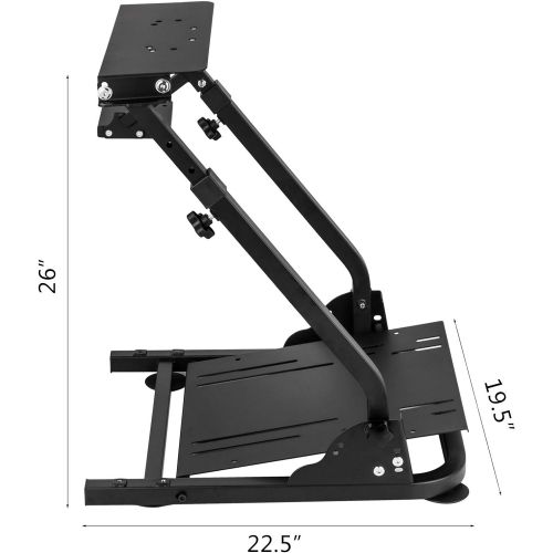  VEVOR G29 G920 Racing Steering Wheel Stand,fit for Logitech G27/G25/G29, Thrustmaster T80 T150 TX F430 Gaming Wheel Stand, Wheel Pedals NOT Included