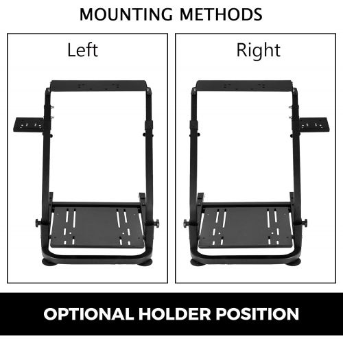  VEVOR G29 G920 Racing Steering Wheel Stand,fit for Logitech G27/G25/G29, Thrustmaster T80 T150 TX F430 Gaming Wheel Stand, Wheel Pedals NOT Included