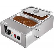 VEVOR 17.6 Lbs Chocolate Tempering Machine, Chocolate Melting Machine with Temperature Control (0~80℃/32~176℉)，1000W Electric Commercial Food Warmer For Chocolate/Milk/Cream/Soup M