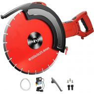 VEVOR Electric Concrete Saw, 14 Concrete Cutter, 15-Amp Concrete Saw, Electric Circular Saw with 14 Blade and Tools, Masonry Saw for Granite, Brick, Porcelain, Reinforced Concrete