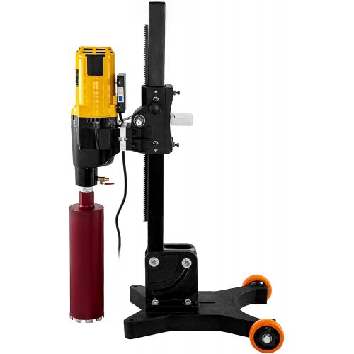  VEVOR Core Drill Machine 305 MM 12 Inch Core Drill Rig Powerful Rugged Diamond Concrete Core Drill 110V 500 r/min Core Drill Rig with Stand Tool Wet Dry Concrete Brick Block Drilli