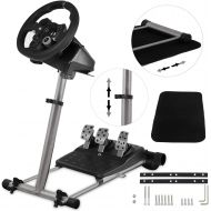 VEVOR Playseat Driving Simulator Cockpit Gaming Chair Gear Shifter Mount Gear Shifter Mount PS3 PS4 Xbox Chair Not Included Racing Wheel Stand (Stand, Black)