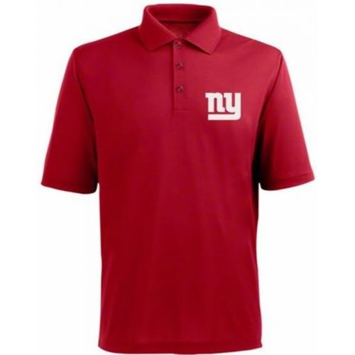  VF York Giants NFL Team Apparel Dri Fit Polo Golf Shirt Red Big & Tall Sizes