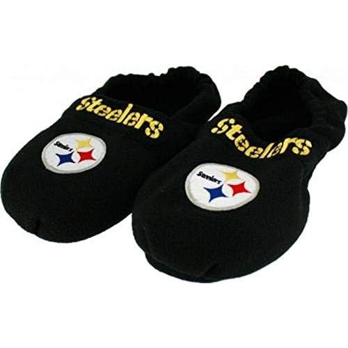  VF Pittsburgh Steelers NFL Mens Hot Footie Therapeutic Slippers Adult Sizes