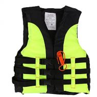 VGEBY Life Vest Buoyancy Swimming Jacket Swimming Boating Drifting Aid Jacket with Survival Whistle for Child