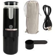 VGEBY Portable Coffee Maker,Mini Handheld Coffee Machine Cordless Type C Rechargeable Auto Mini Coffeemaker with 1200mAh Battery for Travel Camping