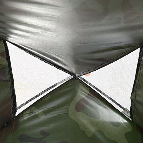  VGEBY Campingzelt 2 Personen Wasserdicht UV Schutz Camouflage Zelt fuer Outdoor Sports Klettern Wandern