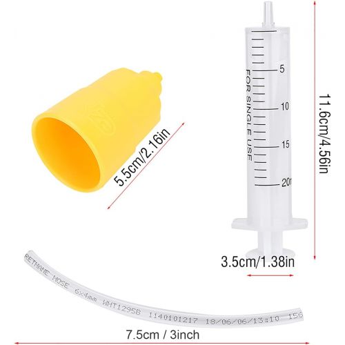  VGEBY Hydraulic Disc Brake Bleed Kit, Professional Bike Hydraulic Disc Brake Mineral Oil Bleed Service Kit