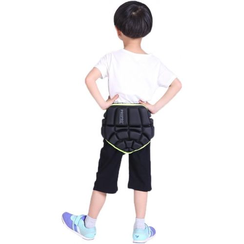  VGEBY Child 3D Protection Hip Padded Shorts Adjustable Children Butt Pad for Skate Ski Skateboard Snowboard