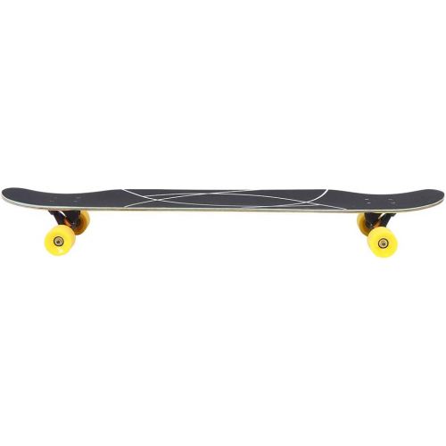  VGEBY 46 Inch Skateboard Longboard Adult Fashion Portable Skateboard Dance Board Youth Non-Slip Longboard Skateboard