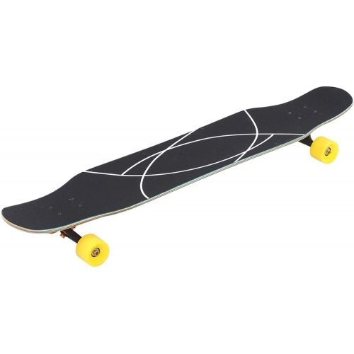  VGEBY 46 Inch Skateboard Longboard Adult Fashion Portable Skateboard Dance Board Youth Non-Slip Longboard Skateboard