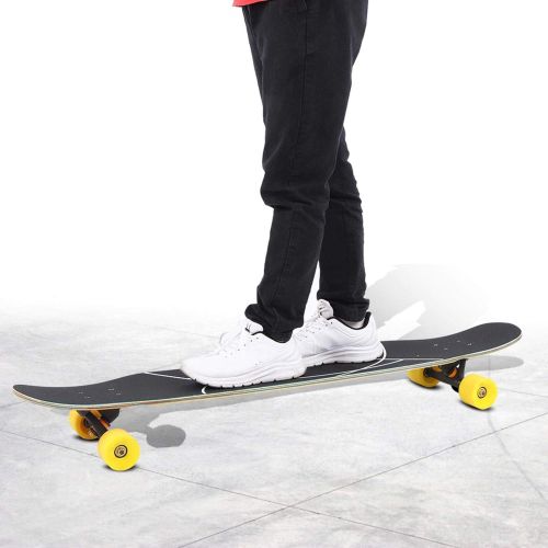  VGEBY 46 Inch Skateboard Longboard Adult Fashion Portable Skateboard Dance Board Youth Non-Slip Longboard Skateboard